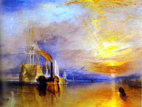 *Joseph Mallord William Turner(1775~1851),The Fighting Temeraire;1838~1839