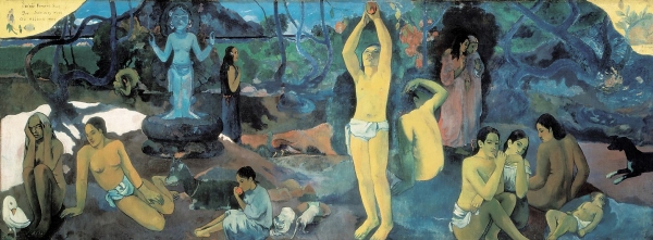 * 우리는 어디서 왔는가? 누구인가? 어디로 갈것인가?(Paul Gauguin,1897년)