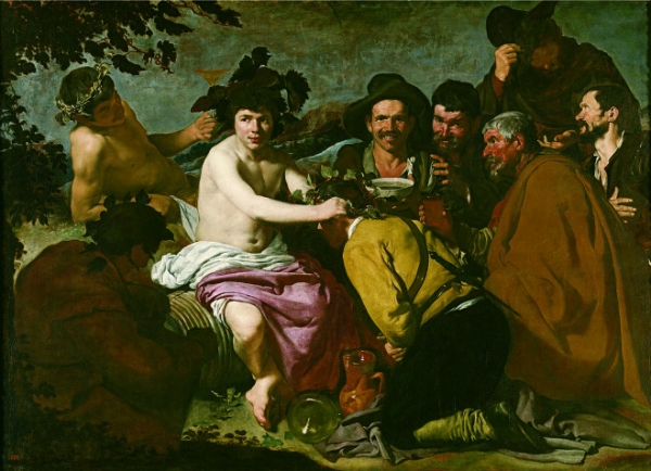 * 술꾼들(바쿠스의 승리) (Diego Velazquez, 1628년), Google