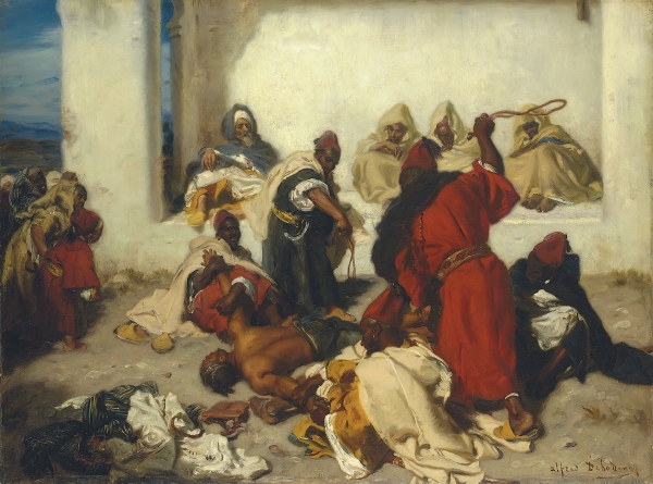 The Captured Thief Alfred Dehodencq (French, 1822-1882)