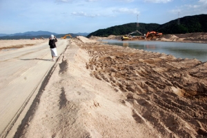 2010년 구미 해평 습지. 지율 스님 제공.