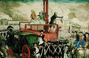 정의의 이름아래, 1793년 1월 21일, 루이 16세의 목이 단두대에서 잘려나갔다. 프랑스 제1공화국을 수립한 국민공회는 질서유지를 위해 공포정치를 자행했으나, 곧 역풍을 맞아 반대파의 공격을 당해 몰락했다. 공포정치의 종말은 늘 비극적이다.