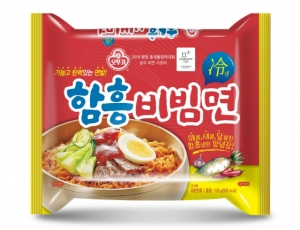 주식회사 오뚜기가 신제품 ‘함흥비빔면’을 출시했다.(사진제공=오뚜기)