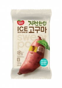 동원F&B가 '자연한입 ICE 고구마'를 출시했다.