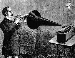 포노그래프 녹음 1905 출처 Alamy Stock Photo