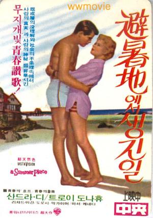 &lt;피서지에서 생긴 일&gt;의 영화 포스터