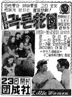 1954년 10월 22일《동아일보》&nbsp;2면 광고