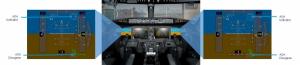 항공기 조종석. 자료 : 보잉사 홈페이지(boeing.com)