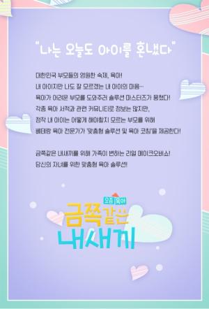 '요즘 육아 금쪽같은 내 새끼' 프로그램 소개글과 로고 출처 : 채널 A