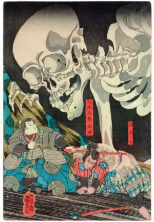 &lt;타키야사 마녀와 해골 유령&gt;, 우타가와 쿠니요시 - 1844년경