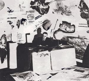 1933년 아틀란트로파의 지도와 죄르겔