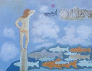 Chang-Yeol Kang. Open Time. Oil on canvas. 72.7*60.6cm