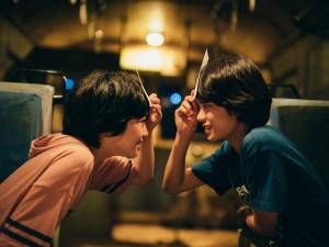 호리(왼쪽)와 미나토(오른쪽), 헤드밴드 게임 출처_다음