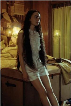 에곤 실레 : Standing Naked Girl with Long Black Hair (1911)