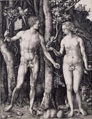 Albrecht Dürer, “아담과 이브” (1504)