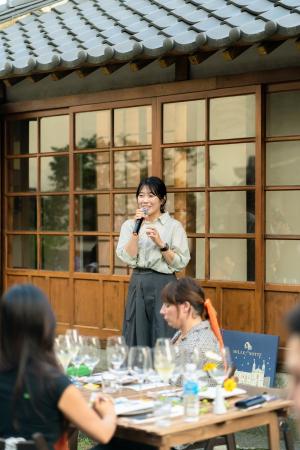 제주전통음식을 소개하고 있는 베지근 연구소 김진경 소장