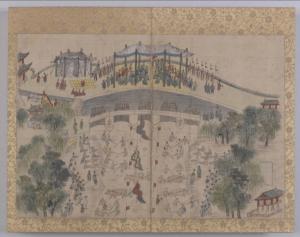 수문상친림관역도(水門上親臨觀役圖1760 
부산박물관 부산광역시 유형문화유산