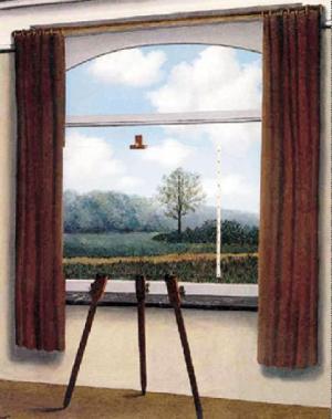 * 인간의 조건(La condition humaine), 르네 마그리트(R.Magritte)