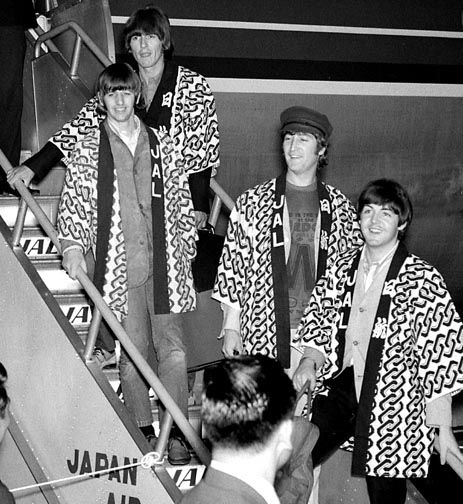 Beatles in Japan 1966(출처: http://blog.livedoor.jp)
