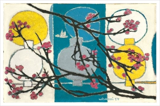 * 달과 항아리(김환기,1954년), 국립중앙박물관