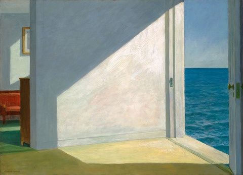 * 에드워드 호퍼(E. Hopper), 바닷가 방(Rooms by the Sea)