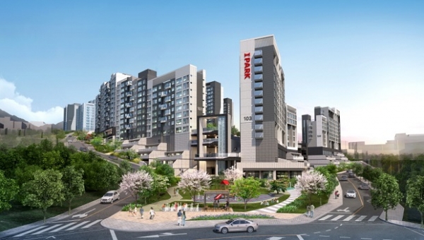 HDC현대산업개발, ‘서대문 센트럴 아이파크’ 투시도