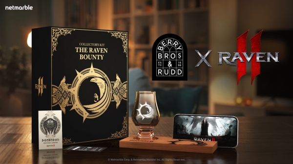 넷마블 블록버스터 MMORPG 레이븐2, 위스키 브랜드 ‘BB&R’과 컬래버 굿즈 출시/넷마블 제공