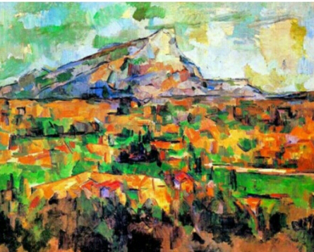 * 생트 빅투아르산(1904년), 폴 세잔(Paul Cézanne)