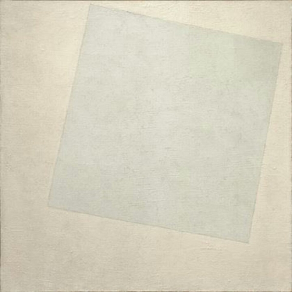 * 흰 바탕 위의 흰 사각형, 카지미르 말레비치(Kazimir Malevich)